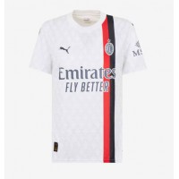 Camisa de Futebol AC Milan Yacine Adli #7 Equipamento Secundário Mulheres 2023-24 Manga Curta